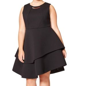 Elegant Black Sleeveless Dress